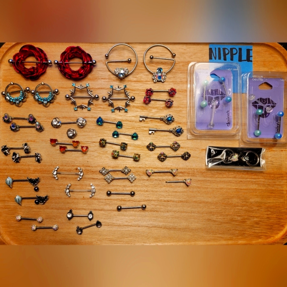 Nipple Bar/ Ring Assortment